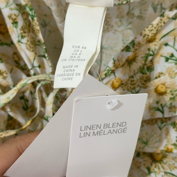 Linen Blend Dress - Picture 5 of 10